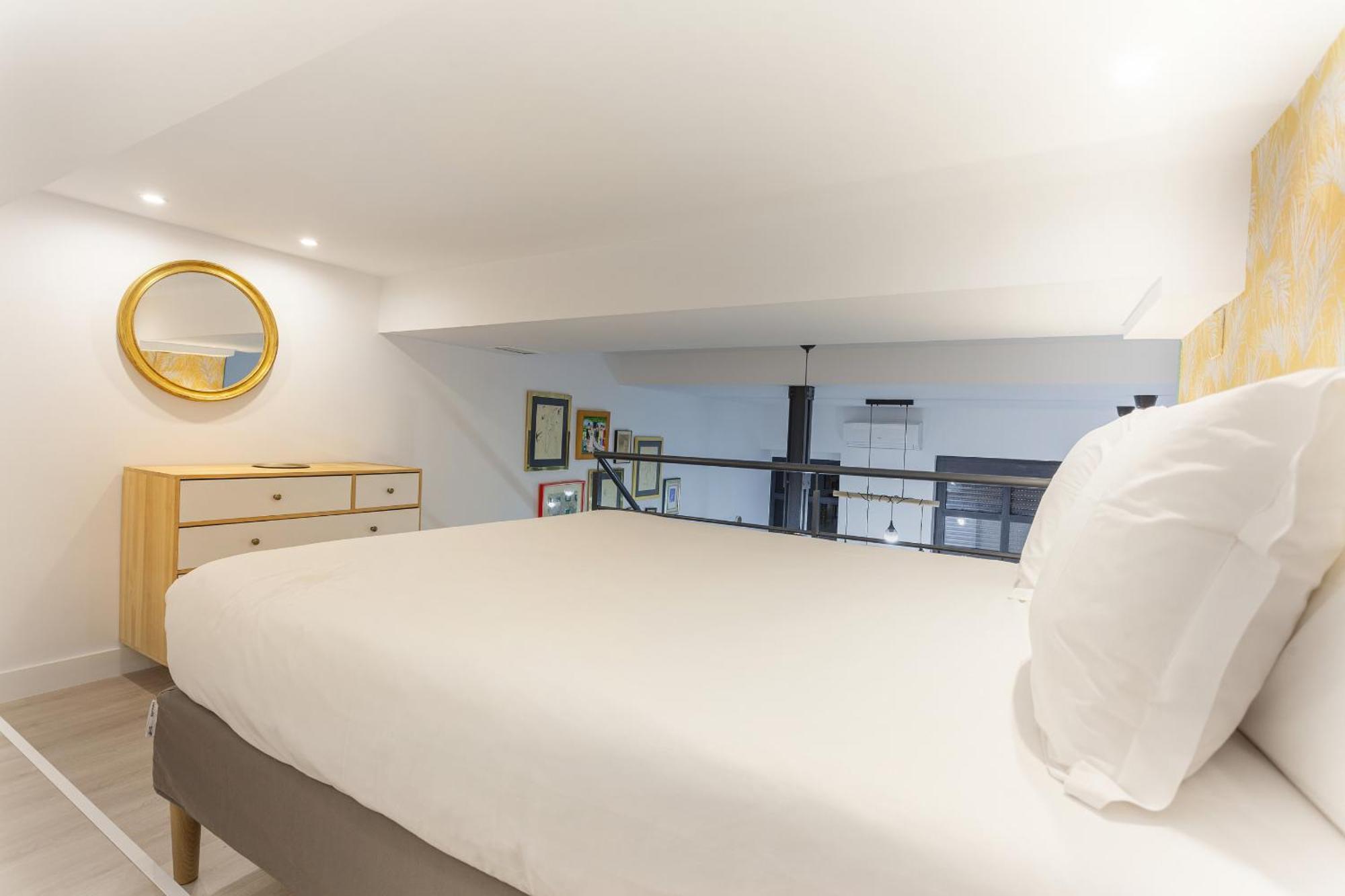 Apartamento Apartamento Bernabeu Loft En Madrid Exterior foto