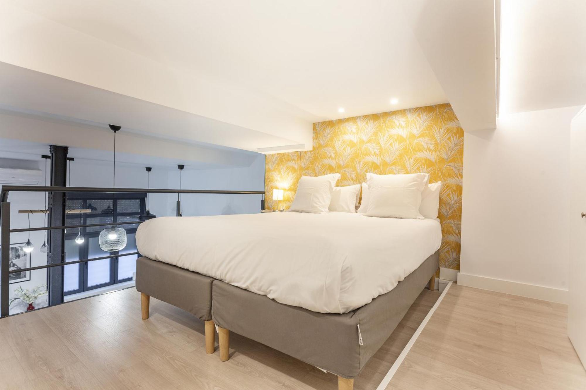 Apartamento Apartamento Bernabeu Loft En Madrid Exterior foto